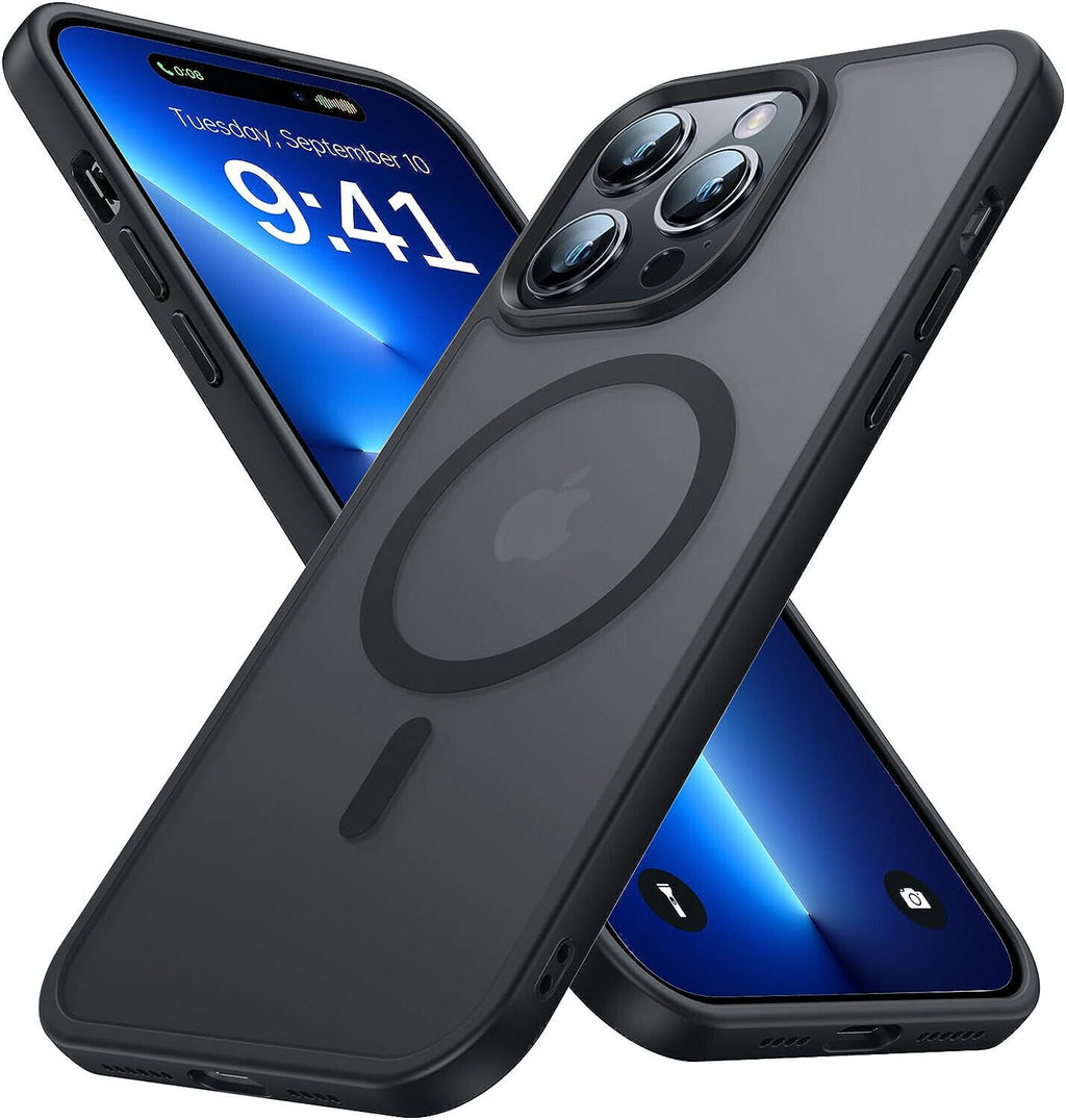 For Iphone 17 16 15 14 13 12 Pro Max Air Frost Case Mag Safe Shockproof Cover