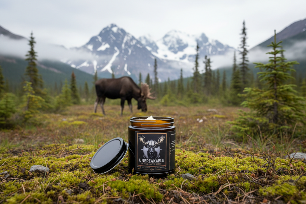 Men's Unbreakable Body Butter for Men - Unscented Deep Moisturizer for Dry Skin (4.5 fl oz)